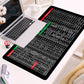 🔥49% OFF🔥Shortcut Formula Non-Slip Office Keyboard Mat