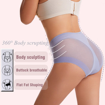 🎁Buy 1 get 3 free (4 pieces)⏳High Waist Ice Silk Seamless Shaping Briefs