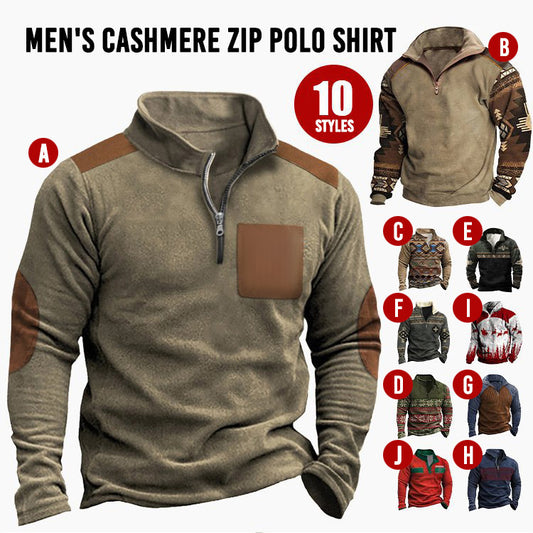 🔥60%OFF Christmas Sale🔥Men's Zip Sweatshirt - Buy 2 Get Free Shipping