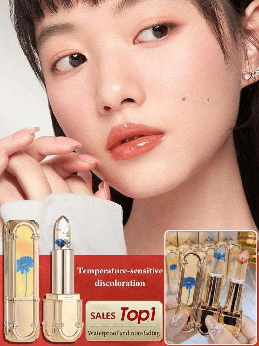 ✨HOT SALE 50% OFF✨Long-lasting Moisturizing Flower Jelly Color-changing Lipstick