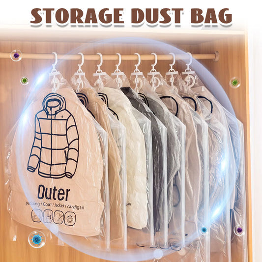 Clothes-hanging Compression Vacuum Storage Bags