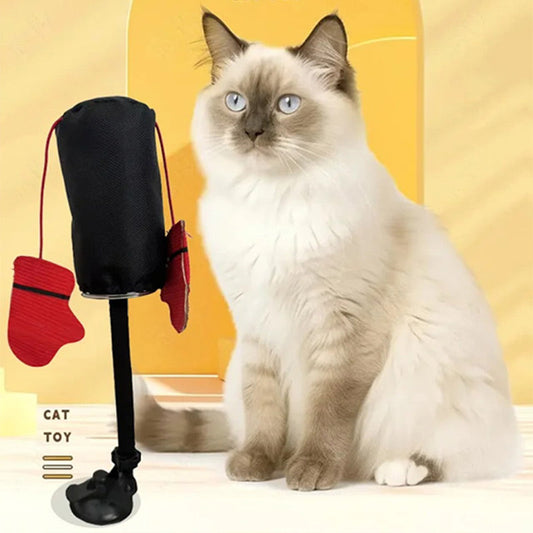 Interactive Cat Punching Bag Toy