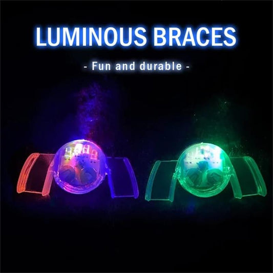 Flashing party LED tooth lamp