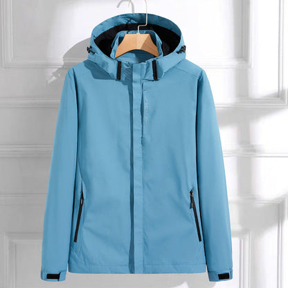 Lightweight Full-Zip Hooded Jacket