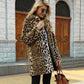 🔥HOT Sale🔥Women's Fashionable Leopard Lapel Faux Fur Winter Coat（Free Shipping✈️）