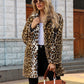 🔥HOT Sale🔥Women's Fashionable Leopard Lapel Faux Fur Winter Coat（Free Shipping✈️）