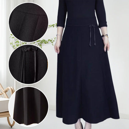 🔥60%OFF Christmas Sale🔥Women’s Elastic High Waisted Thick Long Skirt