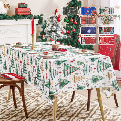 🔥Hot Sales 50%OFF🔥Christmas Decorative Tablecloth for Rectangular Table