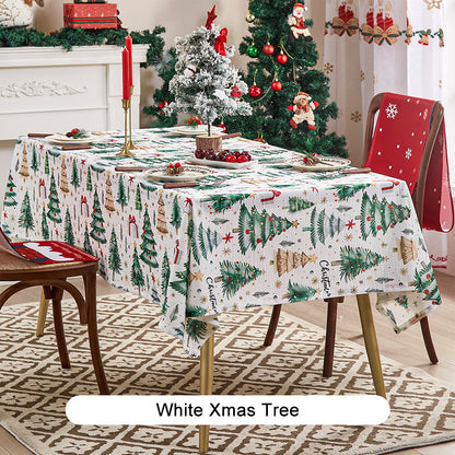 🔥Hot Sales 50%OFF🔥Christmas Decorative Tablecloth for Rectangular Table