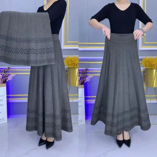 🔥60%OFF Christmas Sale🔥Fashion Classic Thickened High Waist Skirt - Buy 2 Get Free Shipping