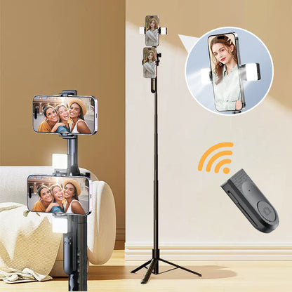 🔥50%OFF Christmas Sale🔥Portable Handheld Gimbal Stabilizer with Selfie Stick