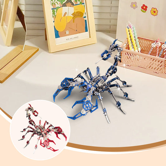 🔥60%OFF New Year Sale🔥3D Scorpion Metal Puzzles Kit – Mechanical Assembly Model - Free Shipping