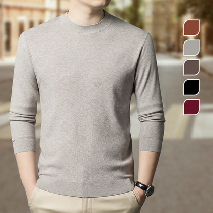 Men's Soft Crew Neck Casual Sweater