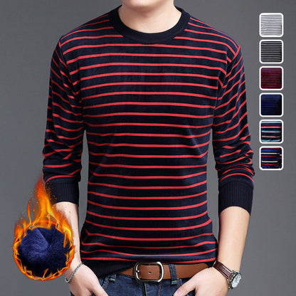 🔥60%OFF Christmas Sale🔥Men's Warm Striped Cozy Fashion Sweater - Buy 2 Get Free Shipping