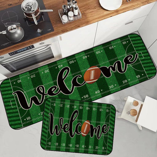 🔥50%OFF Christmas Sale🔥Superball Football Theme Kitchen Carpet Doormat - Buy 2 Get Free Shipping