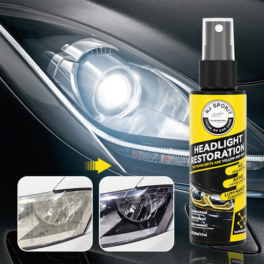 🔥Up To 68%OFF Christmas Sale🔥Efficient Car Headlight Restoration Spray