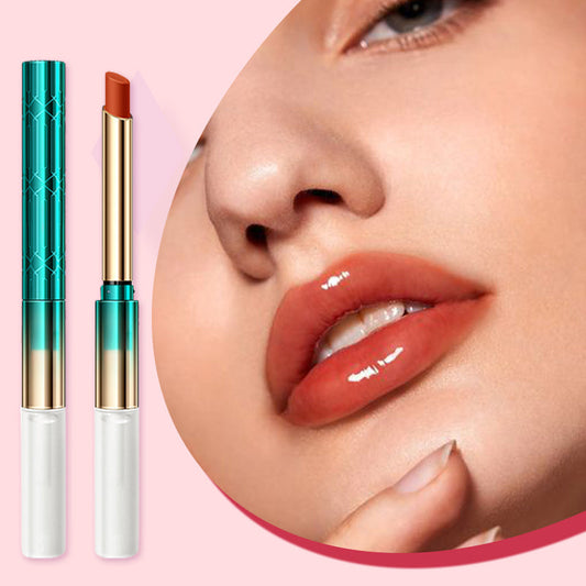 🔥Buy 1 Free 1 💕2-in-1 Waterproof Matte Lipstick & Clear Lip Gloss💕